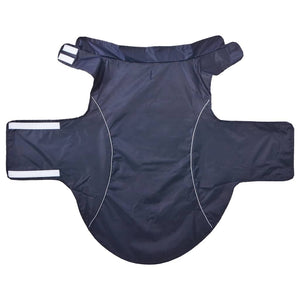 Hunde Regenmantel Marineblau 4XL