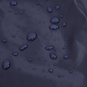 Hunde Regenmantel Marineblau 4XL