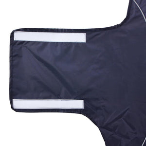 Hunde Regenmantel Marineblau 4XL