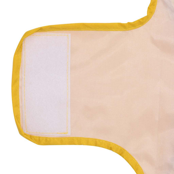 Hunde Regenmantel Gelb M mit Reflexstreifen