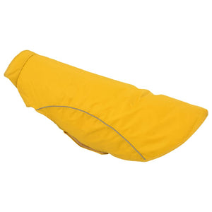 Hunde Regenmantel Gelb 3XL mit Reflexstreifen