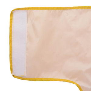 Hunde Regenmantel Gelb 4XL mit Reflexstreifen