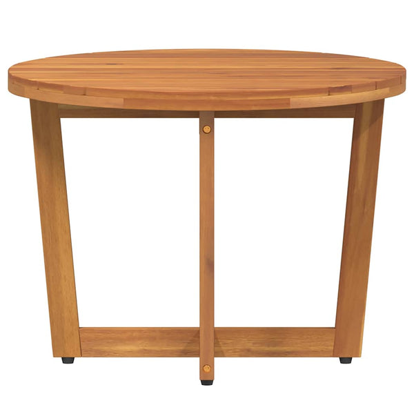 Akazie Garten Beistelltisch Rund Ø55cm