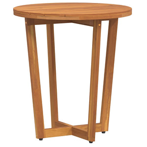 Akazienholz Garten-Beistelltisch Ø55cm