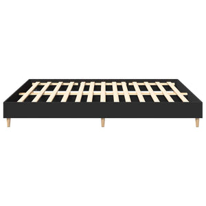 Bettgestell Schwarz 200x200 cm