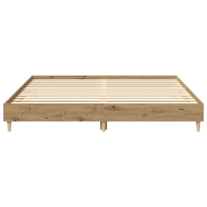 Bettgestell 200x200 Artisan Eiche ohne Matratze