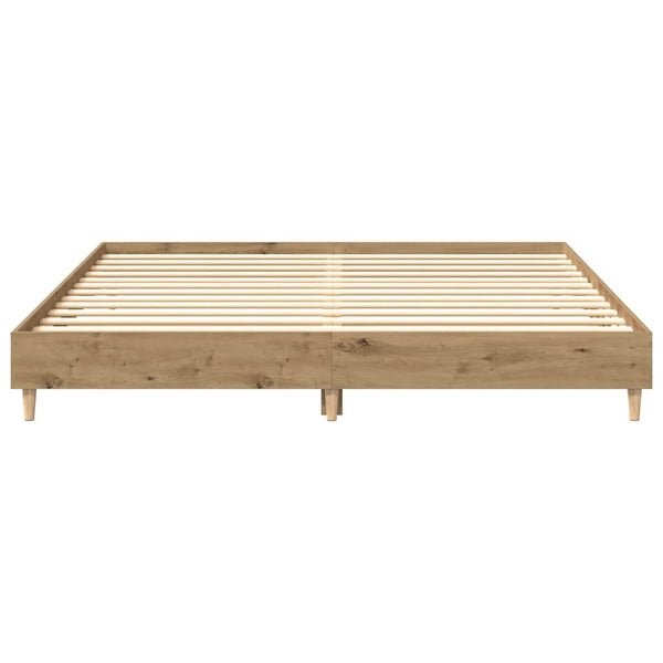 Bettgestell 200x200 Artisan Eiche ohne Matratze