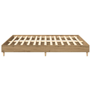 Bettgestell 200x200 Artisan Eiche ohne Matratze