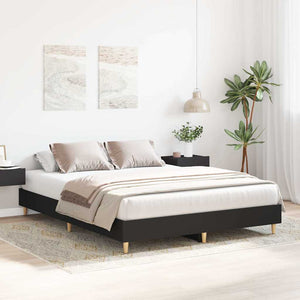 Bettgestell Schwarz 150x200 cm
