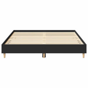 Bettgestell Schwarz 150x200 cm