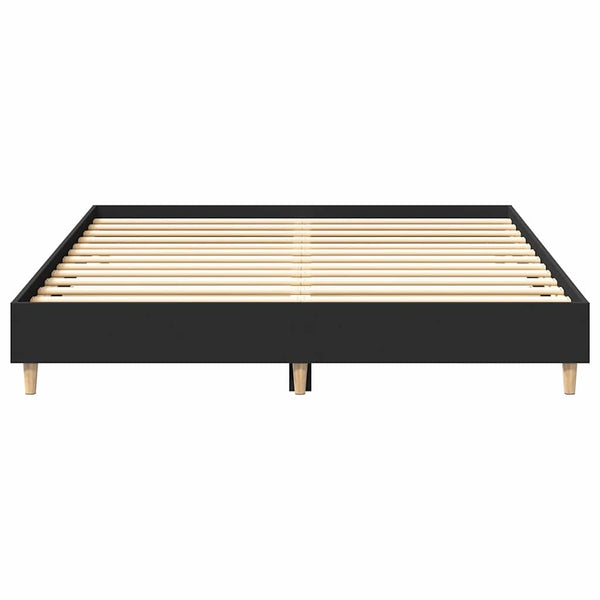 Bettgestell Schwarz 150x200 cm