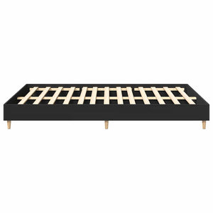 Bettgestell Schwarz 150x200 cm