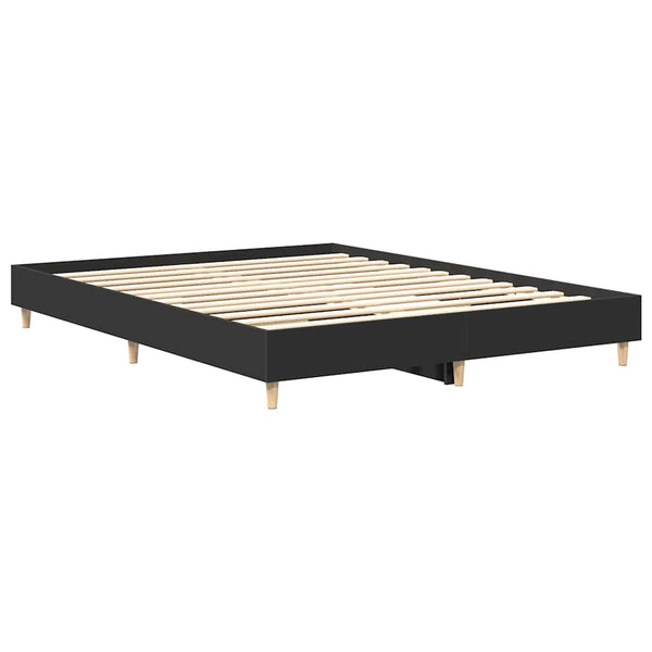 Bettgestell Schwarz 150x200 cm
