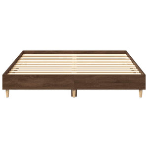 Bettgestell Braun Eichen-Optik 150x200 cm