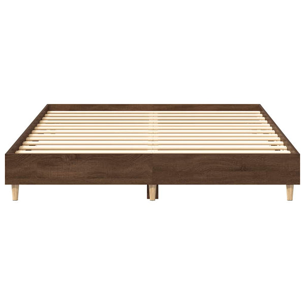 Bettgestell Braun Eichen-Optik 150x200 cm