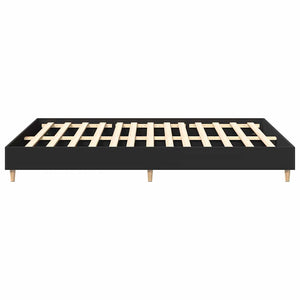 Bettgestell Schwarz 140x200 cm