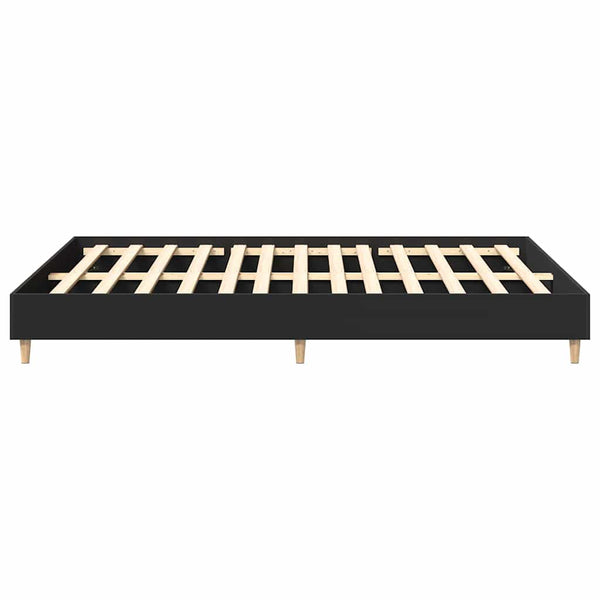 Bettgestell Schwarz 140x200 cm