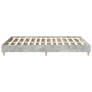 Bettgestell Betongrau 140x200 cm