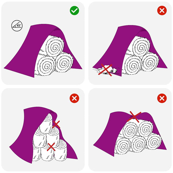 Strohvlies 9,8x6 m Polypropylen 140 g/m²