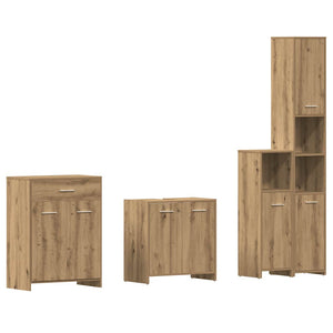 4-tlg. Badmöbel-Set Artisan Eiche