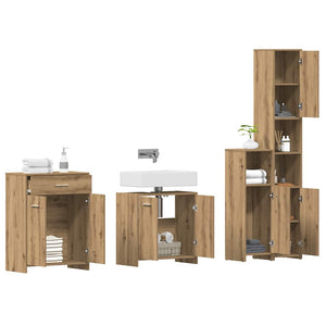 4-tlg. Badmöbel-Set Artisan Eiche