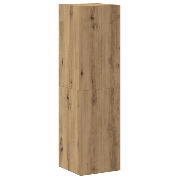 TV-Wandschränke 4er Set Artisan Eiche
