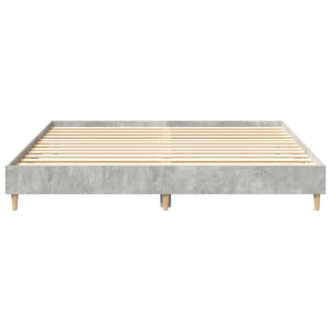 Bettgestell Betongrau 180x200 cm