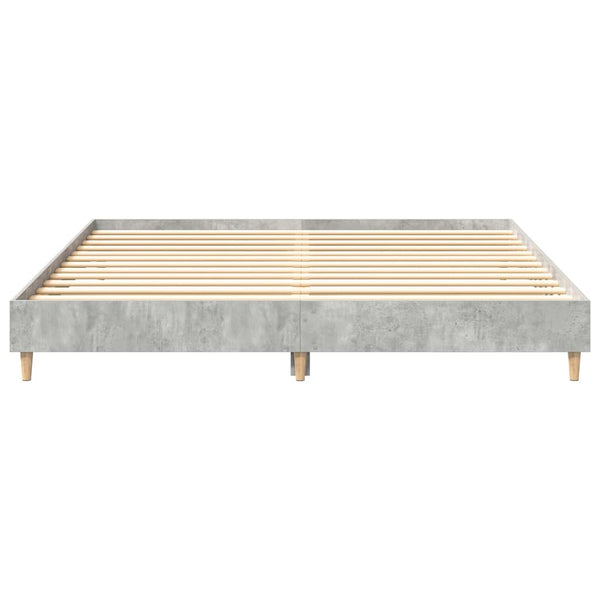 Bettgestell Betongrau 180x200 cm
