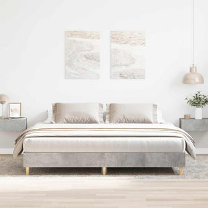 Bettgestell Betongrau 180x200 cm
