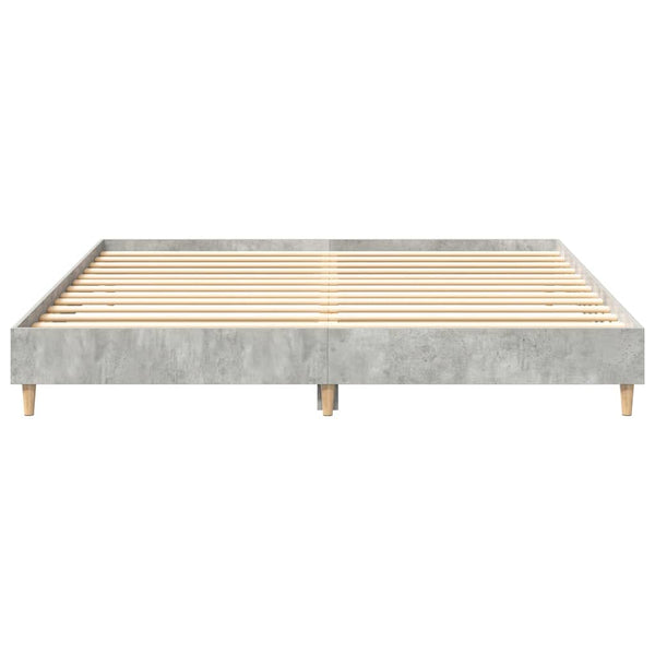 Bettgestell Betongrau 160x200 cm