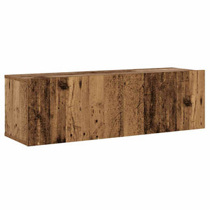 TV-Wandschränke 3er Set Altholz-Optik