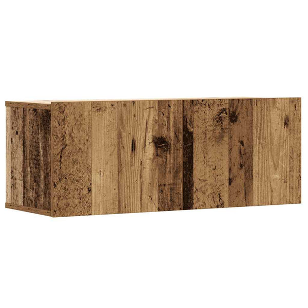 2-tlg. TV-Schrank Set Altholz-Optik