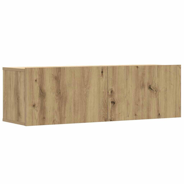 TV-Schrank Set, Wandmontage, Artisan-Eiche