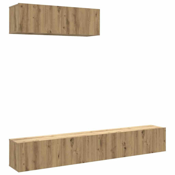 TV-Wandschränke 3er Set Artisan-Eiche