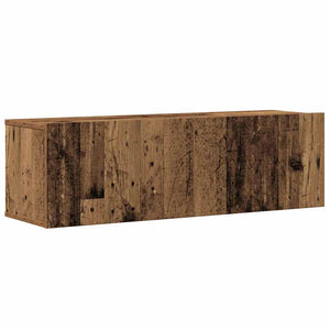 TV-Schrank-Set, 8-teilig, Altholz-Optik