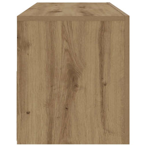 Nachttische mit LEDs, 2er Set, Artisan-Eiche
