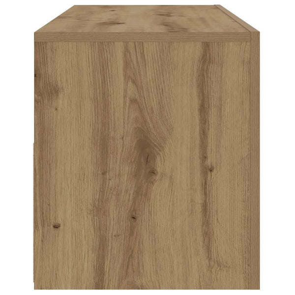 Nachttische mit LEDs, 2er Set, Artisan-Eiche