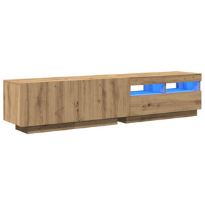 TV-Schrank Artisan-Eiche mit LED 180 cm