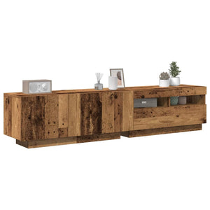 TV-Schrank Artisan-Eiche mit LED 180 cm