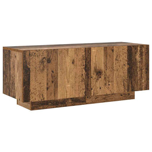 TV-Schrank mit LED Altholz-Optik 200 cm