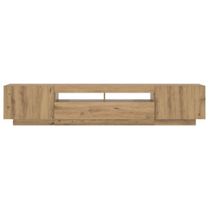 TV-Schrank Artisan-Eiche mit LED 200 cm