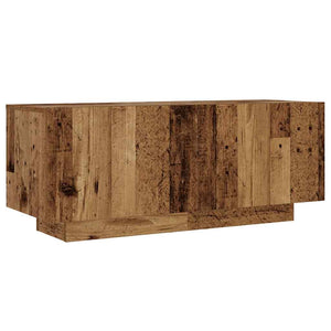 TV-Schrank mit LED Altholz-Optik 260 cm