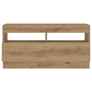 TV-Schrank mit LED Artisan-Eiche 260 cm
