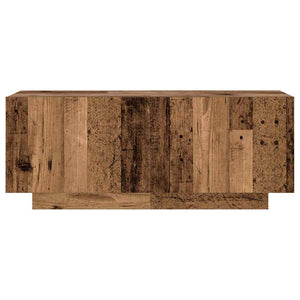 TV-Schrank mit LED Altholz-Optik 300 cm
