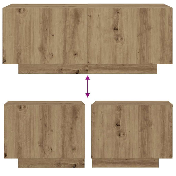Nachttisch Artisan Eiche 100x35x40 cm