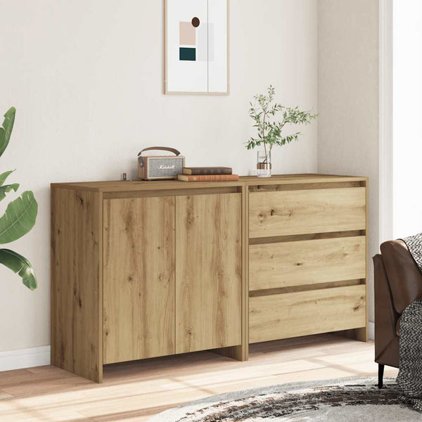 2-tlg. Sideboard Artisan Eiche