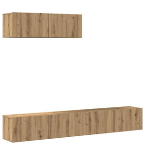 3-tlg. TV-Schrank Set Artisan-Eiche