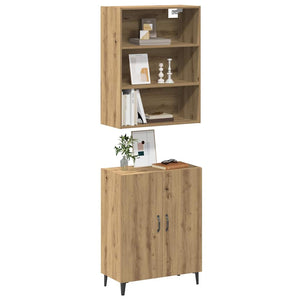 Sideboard mit Wandschrank Artisan Eiche