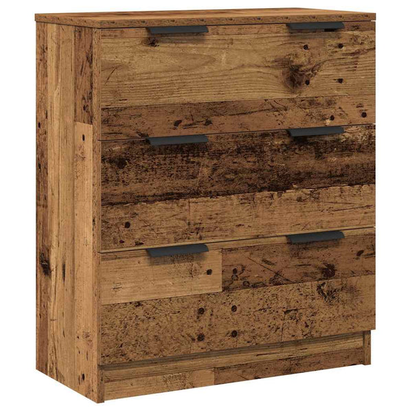 Sideboards 3er-Set Altholz-Optik
