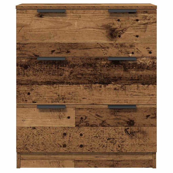 Sideboards 3er-Set Altholz-Optik